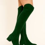 skórzane kozaki za kolano