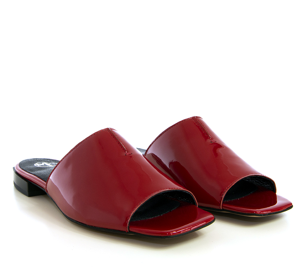 klapki czerwone Lorena