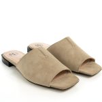 klapki beżowe Lorena