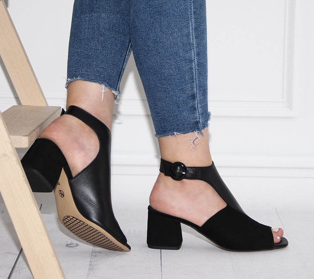 sandałki czarne missi