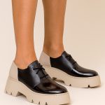 skórzane oxfordy damskie