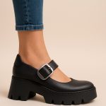 półbuty na platformie quella