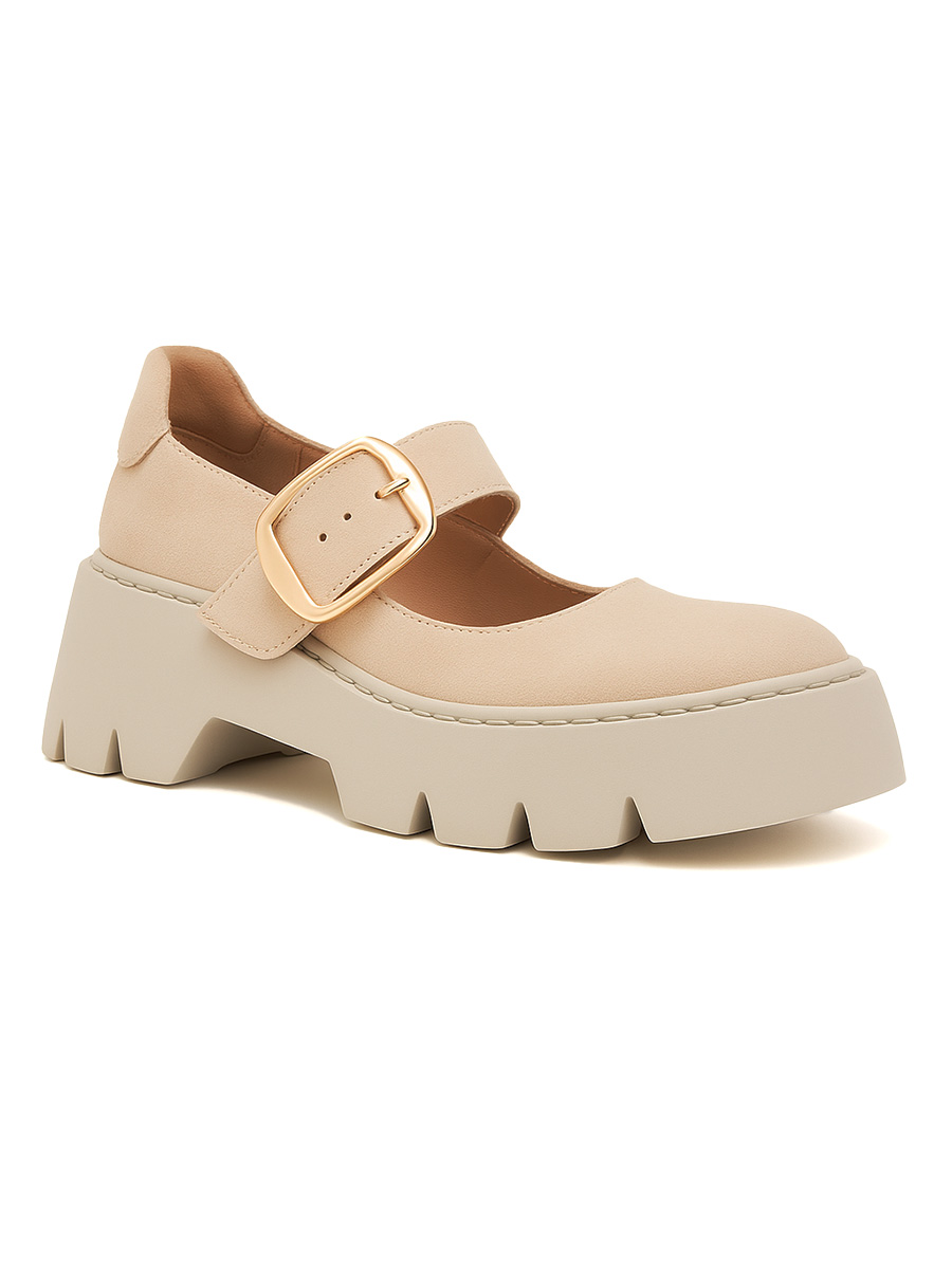 półbuty na platformie quella