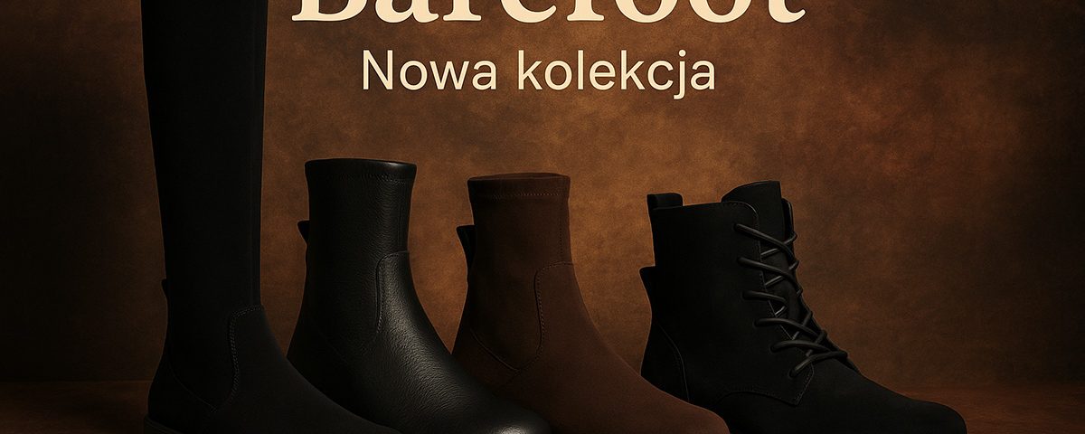 Damskie skórzane botki i kozaki barefoot